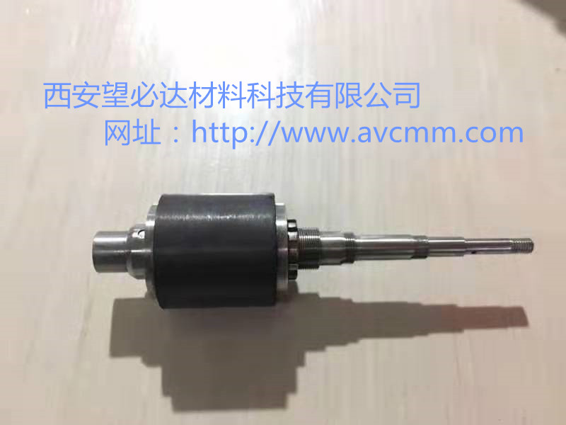 西安望必達(dá)高速永磁電機(jī)轉(zhuǎn)子碳纖維綁扎定制